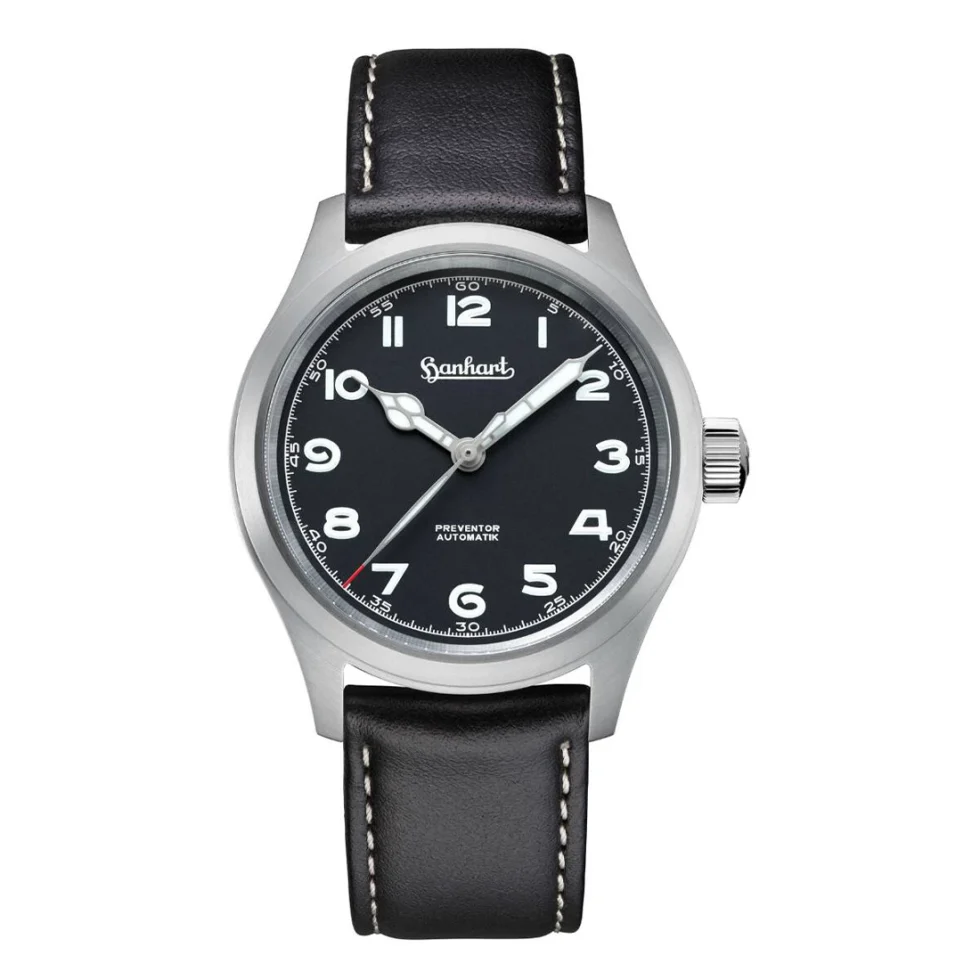 Hanhart Pioneer Preventor HD12 Automatic Black 39mm 792.810-7010 - Image 2
