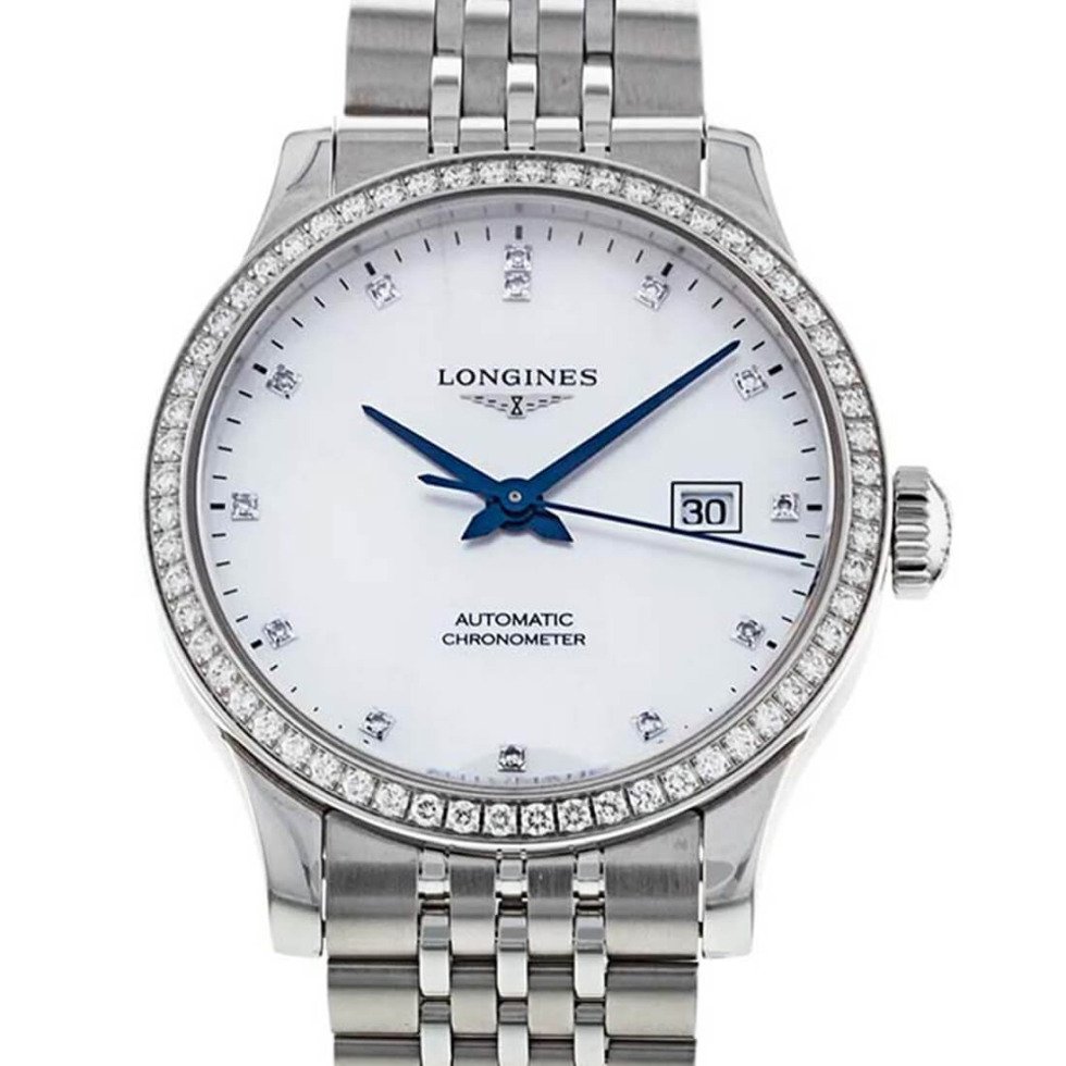 Longines Record Automatic Mother of Pearl 30mm L2.321.0.87.6
