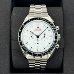 NEW 2025 Omega Speedmaster Moonwatch Pro 310.30.42.50.04.001 42mm White Dial luxury watch for sale at EPOCH & CO