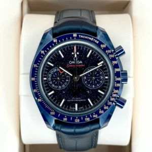 New 2024 Omega Speedmaster Moonphase 44.2mm 30493445203001 Blue Dial luxury watch for sale at EPOCH & CO TIMEPIECES