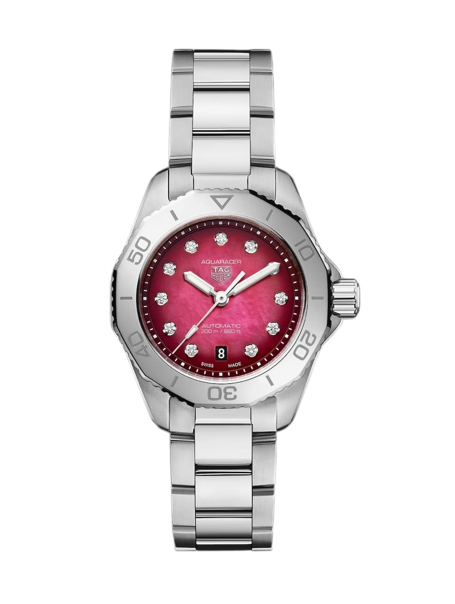 TAG Heuer Aquaracer Date WBP2414.BA0622 30mm Red Diamond Dial