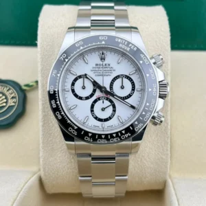 2025 Rolex Daytona Panda / Ceramic / White / Oyster