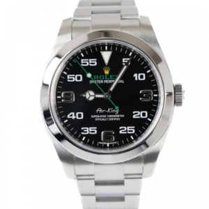 Rolex Air-King 116900 40mm Black Dial Complete Set luxury watch for sale at EPOCH & CO TIMEPIECES