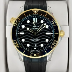 Omega Seamaster Diver 300M 210.22.42.20.01.001 Black Dial full set